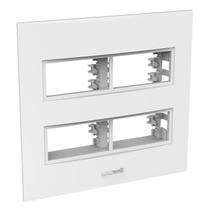 Placa Beleze Branca 4x4 4 Módulos Com Suporte Enerbras Placa Beleze Branca 4x4 4 Módulos Com Suporte Enerbras
