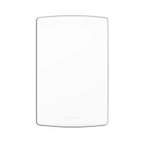 Placa Bianco Pró 4X2 Cega com suporte branca Alumbra Placa Bianco Pró 4X2 Cega com suporte branca Alumbra