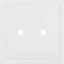 Placa Branca 2 Furos Com Suporte 4x4 - Ek-30000-86 - Ekron Placa Branca 2 Furo Com Suporte 4 . - Ek-30000-86 - Ekron