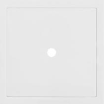 Placa Branca Com 1 Furo + Suporte 4x4 -ek-30000-47 - Ekron Placa Branca 1 Furo Com Suporte 4. - Ek-30000-47 - Ekron