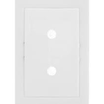 Placa Branca com 2 Furos + Suporte - EK-30000/50 - EKRON