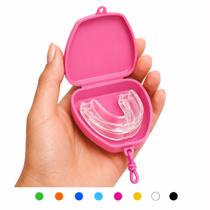 Placa Bucal Oral Moldável Anti Ronco e Bruxismo Stop Snoring com Case Draik