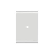 Placa c/ Furo Saída de Fio 4x2 c/ Suporte LIZ Tramontina 57106/002 Placa c/ Furo Saída de Fio 4x2 c/ Suporte LIZ Tramontina 57106/002