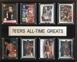 Placa C&I Collectables NBA Philadelphia 76ers, os melhores de todos os tempos Placa C&I Collectables NBA Philadelphia 76ers, os melhores de todos os tempos