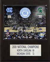 Placa C&I Collectables NCAA Basketball Carolina do Norte 2009 Placa C&I Collectables NCAA Basketball Carolina do Norte 2009