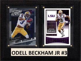 Placa C&I Collectables Odell Beckham Jr 15x20 cm