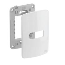 Placa c/ suporte 4x2 1 posto composé