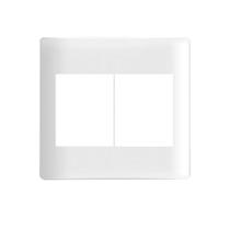 Placa c/ suporte 4x4 p/ 4 postos ilus siemens Placa c/ suporte 4x4 p/ 4 postos ilus siemens