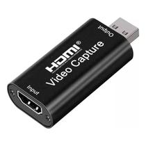 Placa Captura Vídeo Hdmi 4k Full Hd Adaptador Usb Streaming