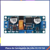 Placa Carregadora De Lítio Ajustável CC/CV 5A, Módulo Buck De Fonte De Alimentação DC Step down De