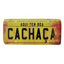 Placa Carro Decorativa Enfeite Cachaça Área de Lazer Mdf Madeira