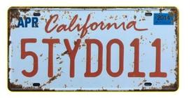 Placa Carro Decorativa Enfeite California Mdf Madeira