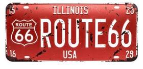 Placa Carro Decorativa Enfeite Illinois Mdf Madeira Placa Carro Decorativa Enfeite Illinois Mdf Madeira