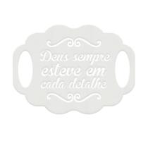 Placa Casamento Decoração Corte Premium MDF Branco