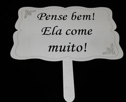 PLACA CASAMENTO MDF - COR CREME - Escolha A Frase -UNIDADE PLACA CASAMENTO MDF - COR CREME - Escolha A Frase -UNIDADE