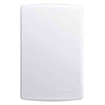 Placa cega 4x2 com suporte branco Siena Alumbra Placa cega 4x2 com suporte branco Siena Alumbra