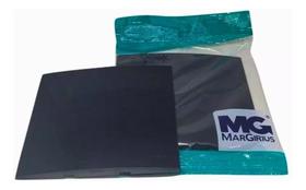 Placa Cega 4x4 Preto Ebony Sleek Margirius Placa Cega 4x4 Preto Ebony Sleek Margirius