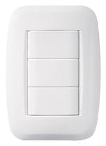 Placa cega + bastidor 2x4 classica branco - pezzi Placa cega + bastidor 2x4 classica branco - pezzi