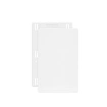 Placa Cega com Suporte 4x2 Branco Infiniti Margirius Placa Cega com Suporte 4x2 Branco Infiniti Margirius