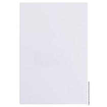 Placa Cega Com Suporte 4X2 - Recta Branco Gloss