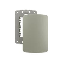 Placa Cega Com Suporte Margirius B3 Colors 4x2 Pérola Placa Cega Com Suporte Margirius B3 Colors 4x2 Pérola