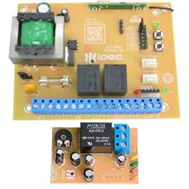 Placa Central Motor Portão Eletrônico Reed Switch Placa Luz De Garagem Placa Central Motor Portão Eletrônico Reed Switch Placa Luz De Garagem