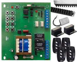 Placa Central Sensor Hall Controles Imãs Capacitor 12UF 220V Cremalheiras X4 Ipec