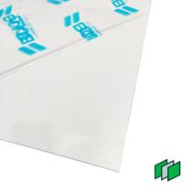Placa Chapa de Acrílico Branco leitoso 3mm Para Corte a Laser