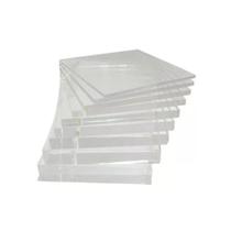 Placa Chapa de Acrilico Cristal Transparente 2mm