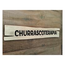 Placa Churrasqueira Churrascoterapia - Co2Beer