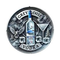 Placa Circular De Metal Retro Moderna Em Lata, À Prova d'Água E Poeira, Arte Gravada Em Alumínio