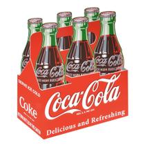 Placa Coca Cola Madeira 6 - Pack Sing - Incasa