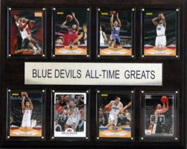 Placa colecionável C&I Basketball da NCAA Duke Blue Devils