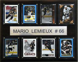 Placa colecionável C&I Mario Lemieux Pittsburgh Penguins da NHL Placa colecionável C&I Mario Lemieux Pittsburgh Penguins da NHL