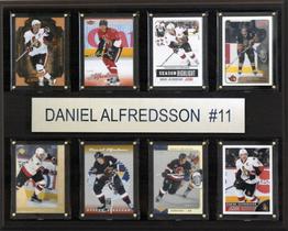Placa colecionável C&I, senadores da NHL Ottawa, Daniel Alfredsson Placa colecionável C&I, senadores da NHL Ottawa, Daniel Alfredsson