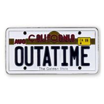 Placa Collector Pin Back To The Future Outatime