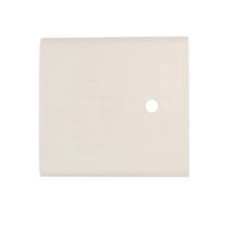 Placa Com 1 Furo 4x4 9,5mm Branco Modelo Liz Tramontina