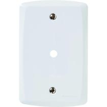 Placa Com 1 Furo 9 Mm 4x2 Tramontina Lux² Branca Tramontina