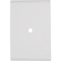 Placa com 1 Furo 9,5 mm 4x2 Tramontina Liz Branca Placa com 1 Furo 9,5 mm 4x2 Tramontina Liz Branca