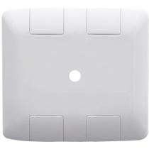 Placa Com 1 Furo 9,5 Mm 4x4 Tramontina Aria Branca Tramontina