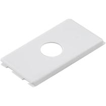 Placa com 1 Furo 9,5 Mm Tablet Branco