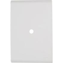 Placa com 1 Furo 9,5mm 4 X 2 Tramontina Liz Branca - Tramontina Placa com 1 Furo 9,5mm 4 X 2 Tramontina Liz Branca - Tramontina