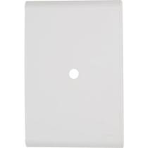 Placa com 1 Furo 9,5mm 4 X 2 Tramontina Liz Branca - Tramontina
