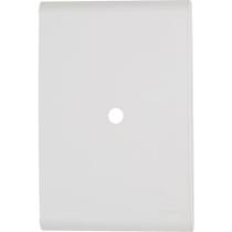 Placa com 1 Furo 9,5mm 4 X 2 Tramontina Liz Branca - Tramontina