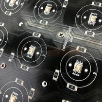 Placa com 16 leds rgbw do moving matrix prolight