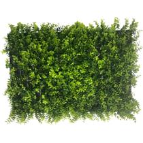 Placa com folhas de eucalipto artificial 40x60cm Decorativa Parede