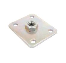 Placa com Porca Fixa Aço Galvanizado Placa com Porca Fixa Aço Galvanizado Placa com Porca Fixa Aço Galvanizado Placa com Porca Fixa Aço Galvanizado