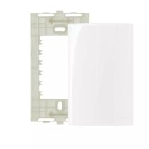 Placa com Suporte 4x2 Branco - Sleek Placa com Suporte 4x2 Branco - Sleek