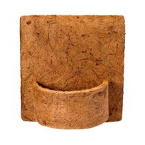 Placa com Vaso West Garden Ecológico de Fibra de Coco Placa com Vaso West Garden Ecológico de Fibra de Coco