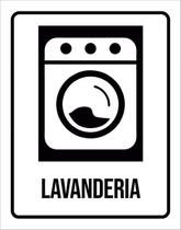 Placa Condomínio Ambiente Lavanderia 36X46 Placa Condomínio Ambiente Lavanderia 36X46